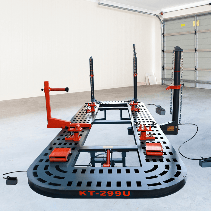 Katool KT-299U Auto Body Frame Machine 22 feet 7,700 lbs load capacity