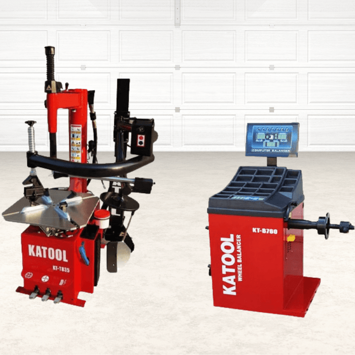 Katool KT-T835 Tire Changer and Wheel Balancer KT-B760 Combo