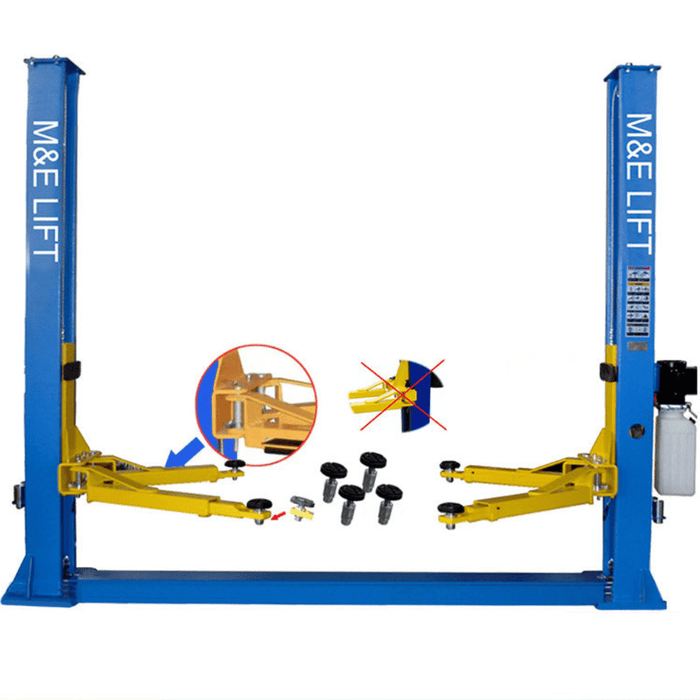 Katool H105 Two-Post Vehicle Lift - 10,000 lbs Capacity with 1-Year Warranty