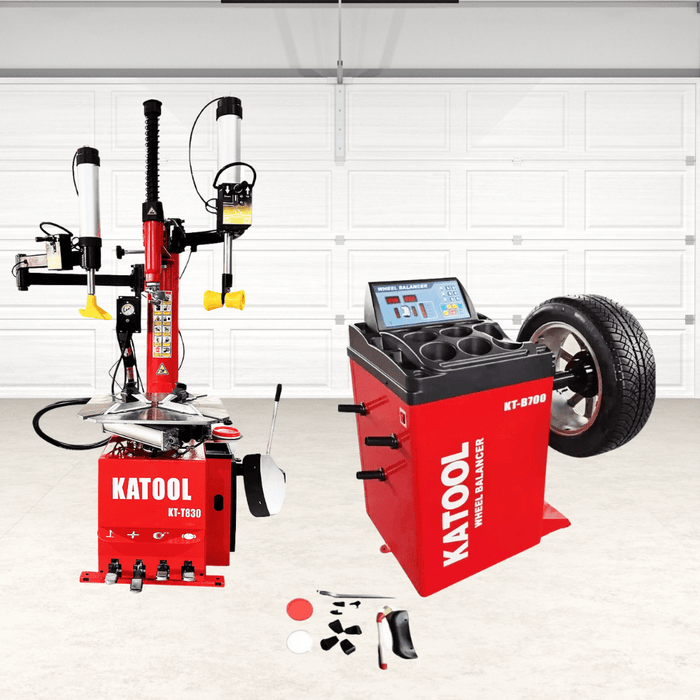 Katool Tire Changer KT-T830 & Wheel Balancer KT-B700 Combo