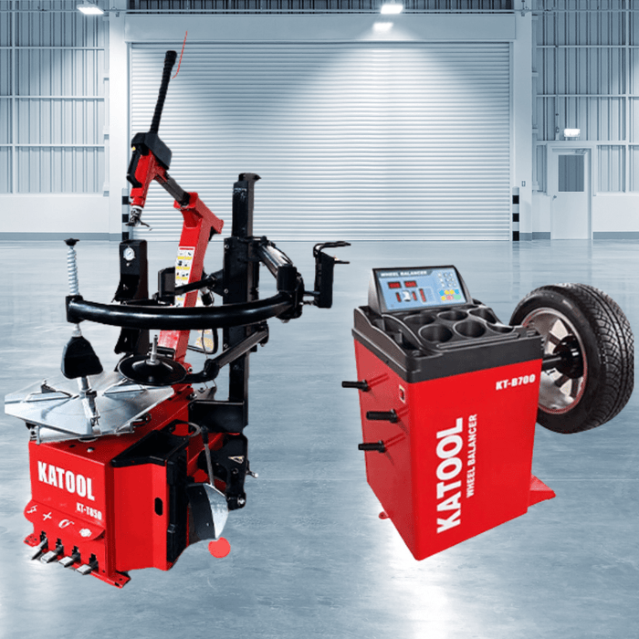 Katool Tire Changer KT-T850 & Wheel Balancer KT-B700 Combo