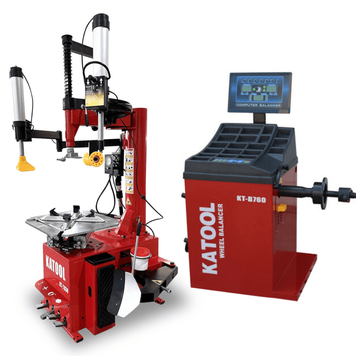 Katool Tire Changer KT-T830 & Wheel Balancer KT-B760 Combo