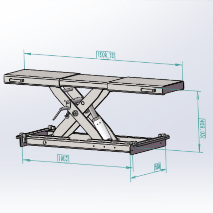 Katool KT-RJ50 Rolling Jack 5000lbs capacity