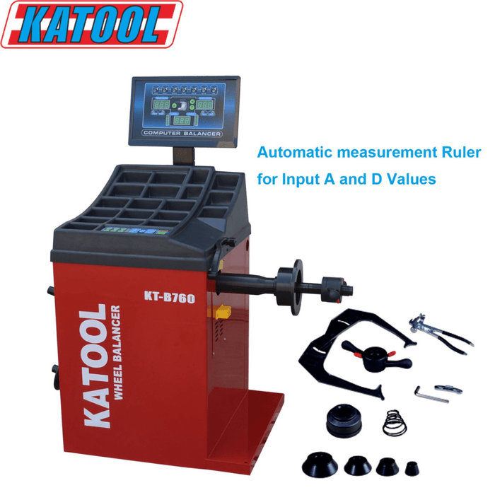 Katool KT-T835 Tire Changer and Wheel Balancer KT-B760 Combo