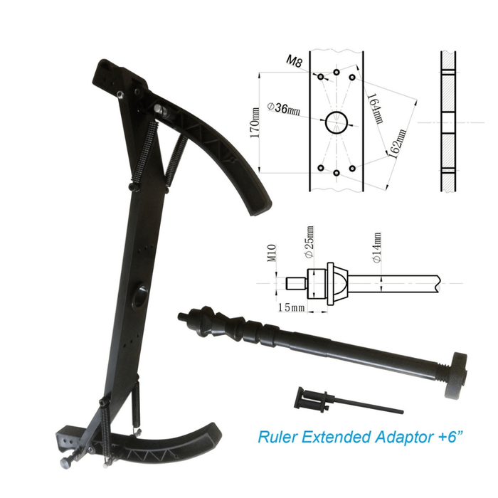 Katool KT-MC2 Motorcycle Wheel Adaptor for Wheel Balancer