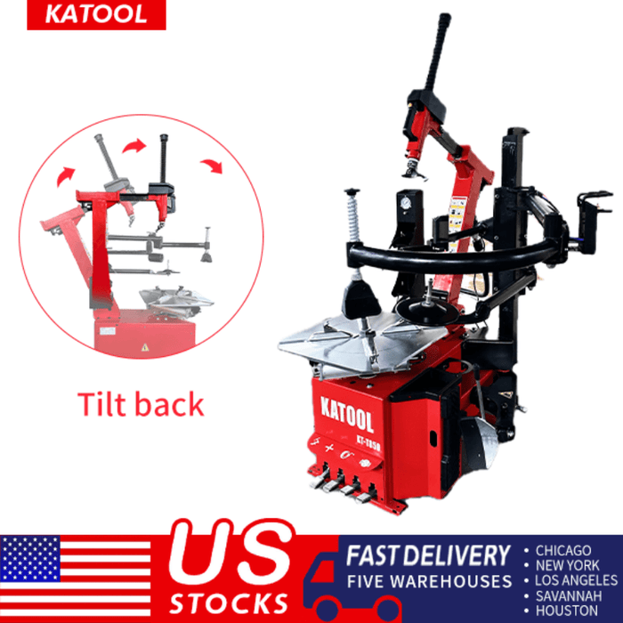 Katool KT-T850 Tilt-Arm Wheel Clamp Tire Changer Machine