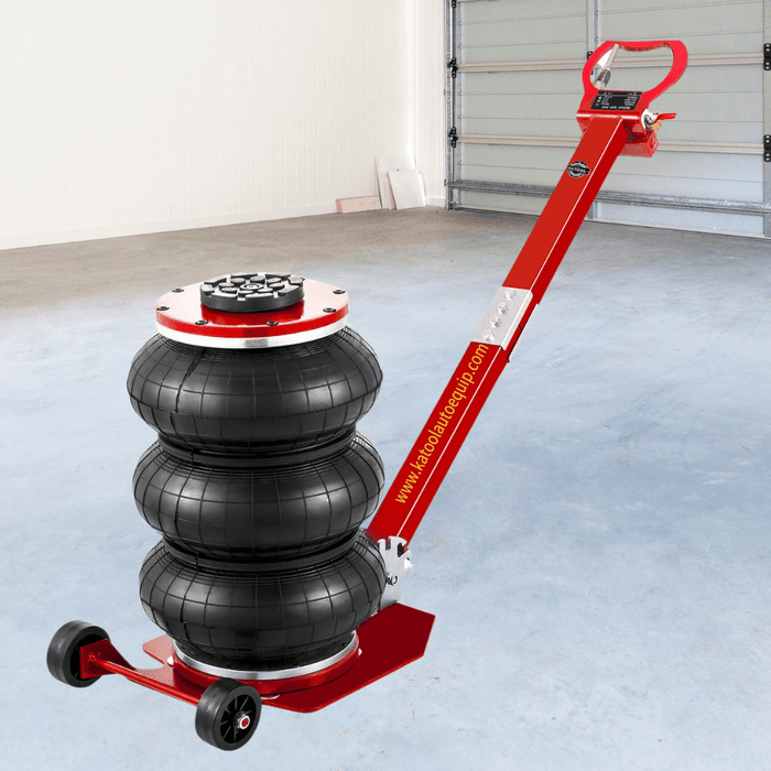 Katool Bag Air Jack 3 Ton Red Pneumatic Jack Car Lift Compressed