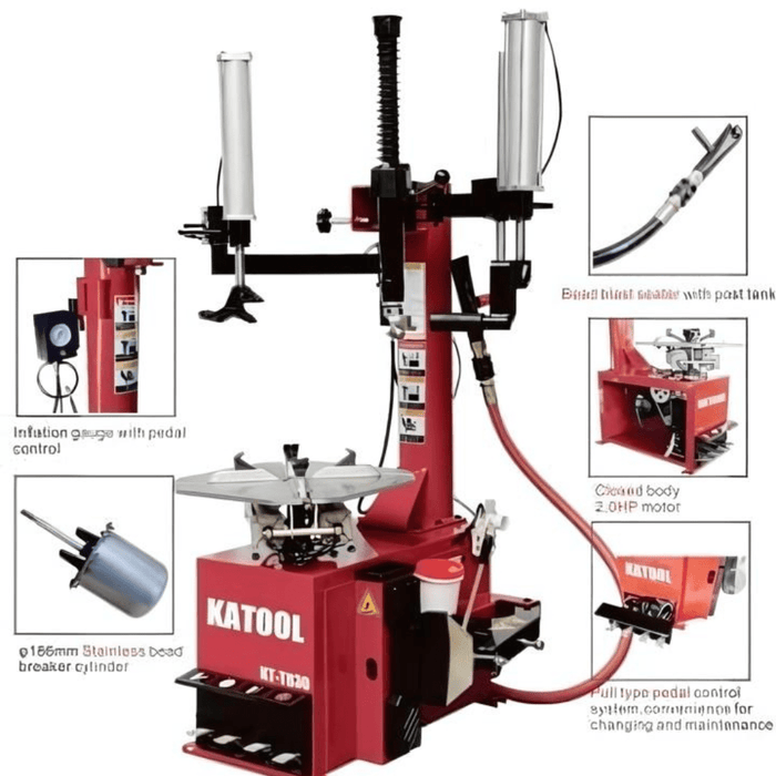 Katool Tire Changer KT-T830 & Wheel Balancer KT-B700 Combo