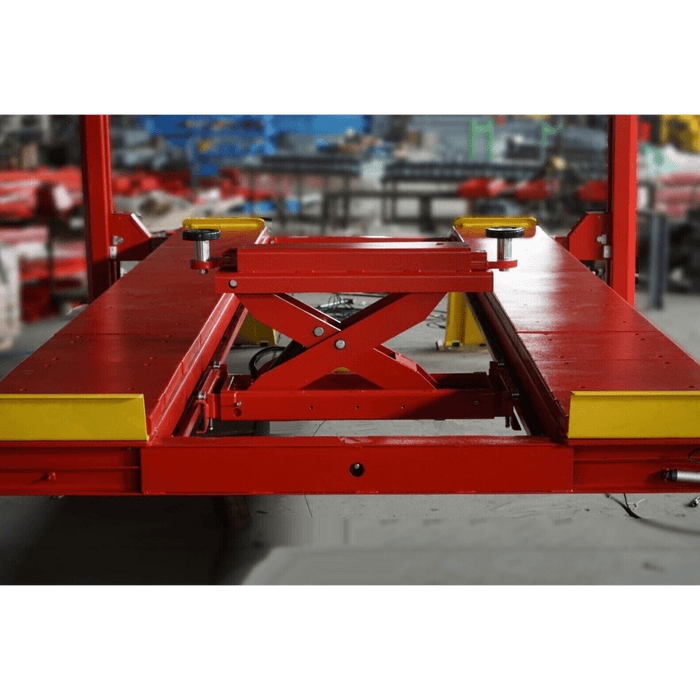 Katool KT-4H150 Heavy Duty 4-Post Alignment Lift 15,000lbs with Rolling jack