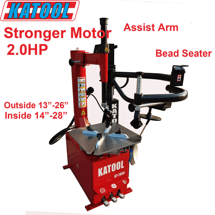 Katool KT-T835 Tire Changer and Wheel Balancer KT-B760 Combo