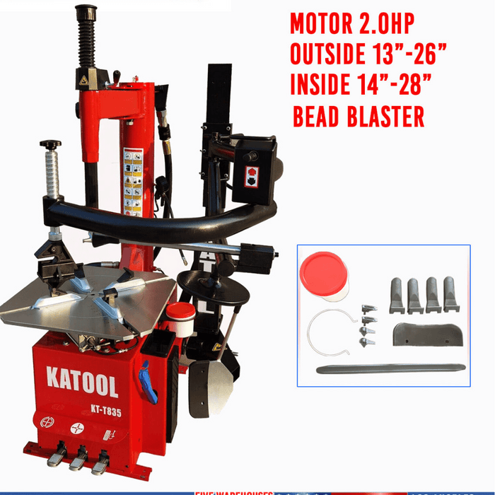 Katool KT-T835 Wheel Clamp Tire Changer Machine