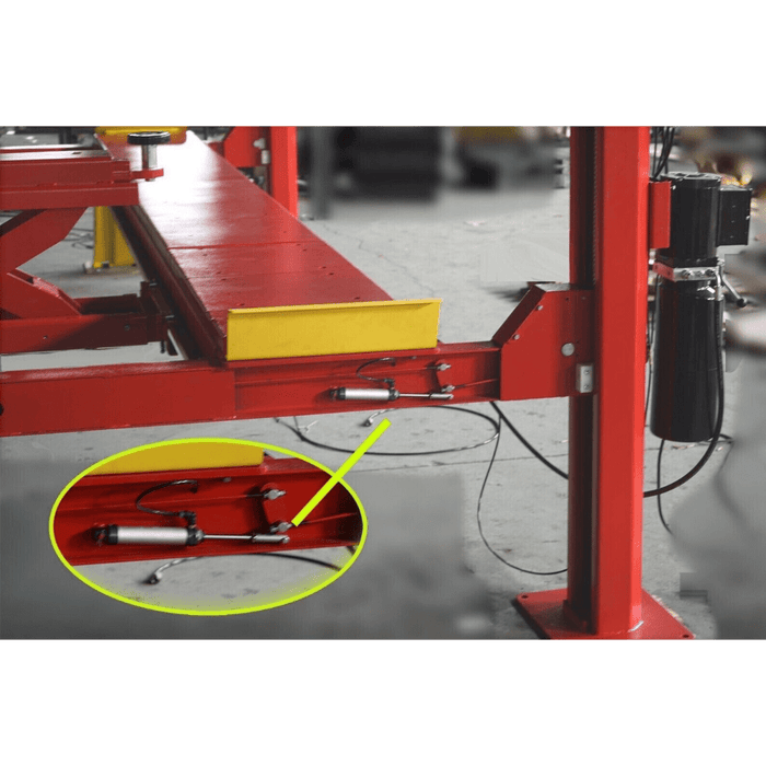 Katool KT-4H150 Heavy Duty 4-Post Alignment Lift 15,000lbs with Rolling jack