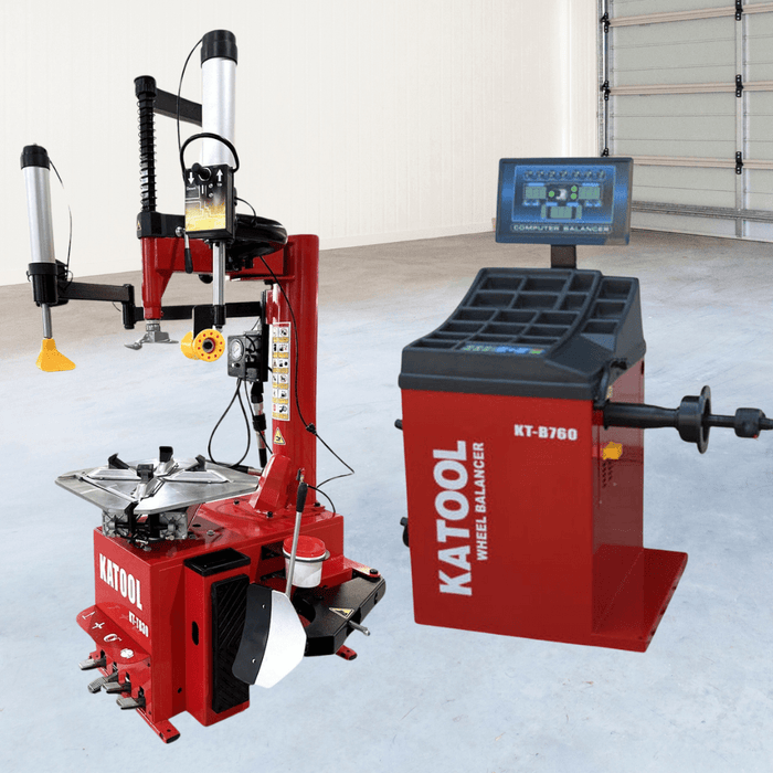 Katool Tire Changer KT-T830 & Wheel Balancer KT-B760 Combo