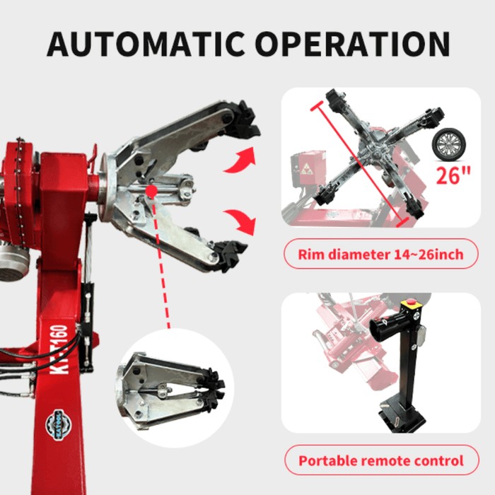 Katool KT-T160 Heavy Duty Truck Tire Changer Machine