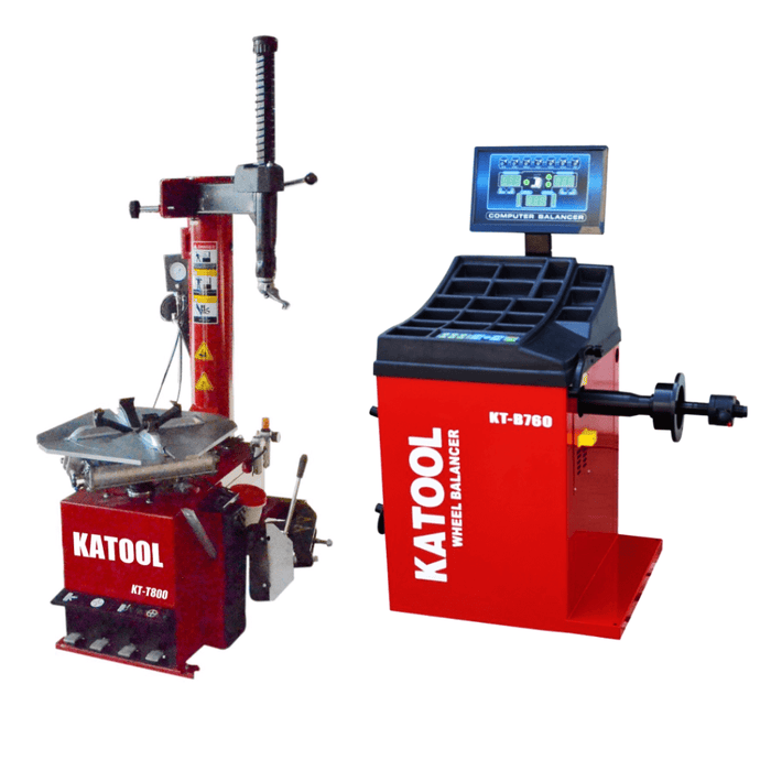 Katool Tire Changer KT-T800 & Wheel Balancer KT-B700 Combo