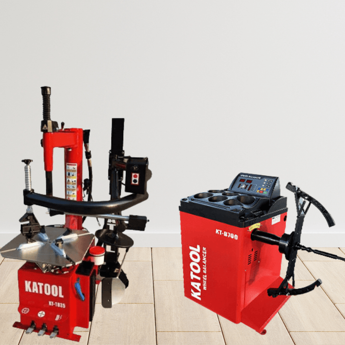 Katool Tire Changer KT-T835 and Wheel Balancer KT-B700 Combo