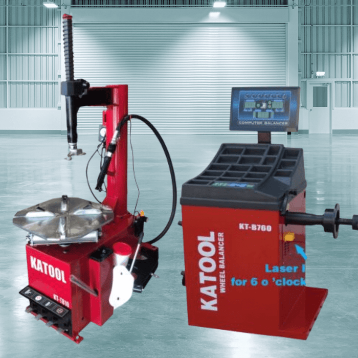 Katool Tire Changer KT-T810 & Wheel Balancer KT-B760 Combo