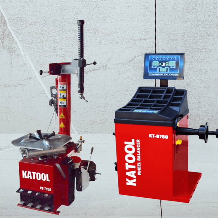 Katool Tire Changer KT-T800 & Wheel Balancer KT-B760 Combo